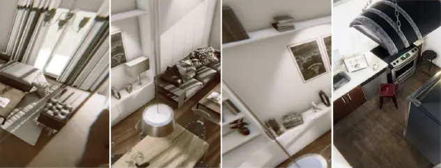 Galeria de interiores do apartamento decorado (imagem ilustrativa)